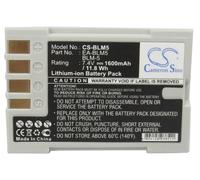 Batterie 1600mAh type BLM-5 EA-BLM5 Pour Olympus E3, Olympus E30, Olympus E5