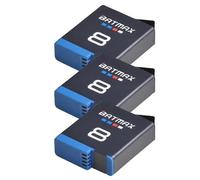 Batterie 1680 mAh compatible avec les accessoires de caméra GoPro Hero 8/7/6/5 (décodeur complet)