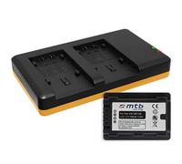 Batterie [1780mAh] + Chargeur Dual (USB) pour VW-VBT190 / Compatible avec Panasonic HC-VX989... / HC-W570, W850, WX979... Voir descriptif!