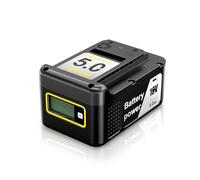 Batterie 18 V 5,0 Ah pour Kärcher, Batterie de Rechange pour Outils Kärcher, indicateur de Batterie en Temps réel, Compatible avec Tous Les Outils électriques 18 V