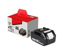 Batterie 18 V 6,0 Ah Compatible avec Les Outils électriques Makita BL1830, BL1830B, BL1840, BL1840B, BL1850 et BL1860B.(1PCS)