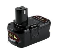 Batterie 18 V P108 pour Outils électriques Compatible avec Ryobi, Batterie Lithium P107 P105 P104 5,0 Ah pour Outils sans Fil(1PCS)