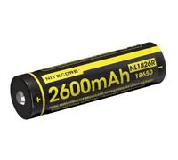 Batterie 18650 MicroUSB - 2600 mAh Nitecore