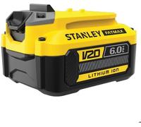 Batterie 18V 6 Ah - Stanley Fatmax - Compatible avec la gamme STANLEY FATMAX V20 - SFMCB206-XJ