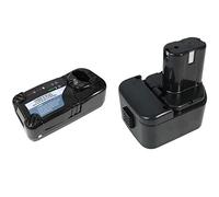 Batterie 2 en 1 : chargeur rapide + batterie Ni-MH haute performance 12 V 3000 mAh pour Hitachi WH12DMR WH12DMR2 WP12DA WR12DAF WR12DAF2 WR12DM WR12DM2 WR12DMR
