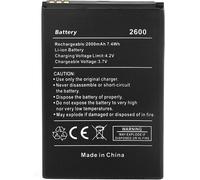 Batterie 2000 Mah 3,7 V Compatible Avec Téléphone Portable Wiko Lenny 2 3 Sunny 2plus 3 Rainbow Jerry Jimmy Mobile Smartphone 2600 3702 5030 Batterie Li-Ion Rechargeable