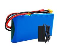 Batterie 24 V 8 Ah pour Vélo Électrique avec Protection BMS, Batterie Lithium 7S1P avec Chargeur pour Karting Et Scooter, Étanche T