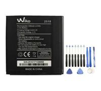 Batterie 2510 pour Wiko Sunset Sunset 2 Sunny 2 Goa U Feel Sunny + Kit outils 13 pièces