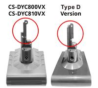 Batterie 2800mAh type 215681 pour Dyson V8, V8 Absolute Animal Fluffy range