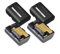 Batterie 2850 MAh, Compatible avec Canon, for LP-E6P EOS R5 Mark II 5D Mark III(4xBattery)