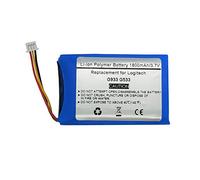 Batterie 3,7 V 1800 mAh pour casque sans fil Logitech G933 G533 533-000132