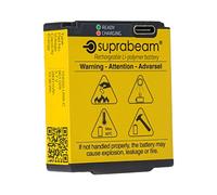 Batterie 3,7V Li-Po USB-C Suprabeam pour lampes de poche V3 Pro, V4 Pro - 2800 mAh