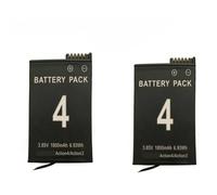 Batterie 3,85 V 1800 mAh for caméra Action 4/3 avec Chargeur, Compatible avec DJI.(2 Battery)