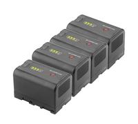 Batterie 3400 MAh avec Indicateurs De Charge, Compatible avec Les Modèles Sony BP U30, U35, U60, U90, XDCAM EX, PMW 100, 150, 160, 200, PMW EX1 Et EX3.(4 Pcs Battery)