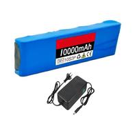 Batterie 36 V 10 Ah Pour Vélo Électrique Avec Protection BMS, Batterie Lithium-Ion Rechargeable Pour Scooter Électrique Et Vélo Électrique, Avec Chargeur. 36V 10Ah,T+SM