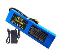 Batterie 36 V 15 Ah pour Vélo Électrique/Scooter Électrique (10S3P) avec Protection BMS Et Chargeur pour Moteur 150 W, 250 W, 350 W Et 500 W. XT60+SM