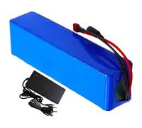 Batterie 36 V 6 Ah pour Vélo Électrique avec Protection BMS, Batterie pour Scooter Électrique, Pack Batterie Lithium-ION 10S2P pour Vélo Électrique avec Chargeur XT60+SM