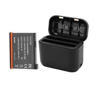 Batterie 360 X3 avec Hub de Rapide pour Insta360 X3, Station de Stockage de de Batterie Portable Rapide à 2 Canaux, Haute capacité 1800 MAh, avec Câble USB de