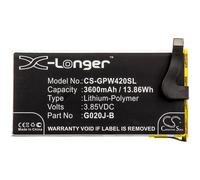 Batterie 3600mAh type G020J-B Pour Google G020P, Pixel 4 XL