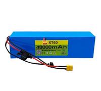 Batterie 36V 16Ah pour Vélo Électrique Pack Batterie 10S4P BMS 30A Intégré avec Chargeur 42V 2A pour Scooters 200W 350W 500W Moteur Vélo Électrique XT60 Plug,36V 16Ah