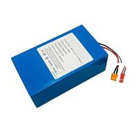 Batterie 36V 20Ah 10S6P 18650 Li-ion avec BMS et prise XT60-JST pour trottinette électrique & vélo électrique - 20000mAh, charge 42V CC/CV, 115×70×200mm