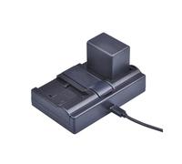 Batterie 3900 MAh VW-VBT380 VBT380 VW-VBT190 + Double Chargeur USB, Compatible avec Panasonic, for HC-V720, HC-V727, HC-V730, HC-V750, HC-V760, HC-V770.(1Pcs Set)