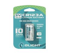 Batterie 3V CR123 A Li-Fe 1600 mAh Olight