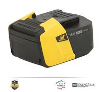 Batterie - 4,0 Ah - 18 V - pour outils EnergyHub - ENERGYHUB-18V40 PEUGEOT