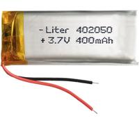 Batterie 402050 LiPo 3.7V 400mAh 1.48Wh 1S 5C Liter Energy Battery pour l'électronique Rechargeable Téléphone Portable Smartwatch GPS-Ne Convient Pas à la Radiocommande 52x20x4mm (400mAh402050)