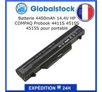 Batterie 4400mAh 14.4V HP COMPAQ Probook 4411S 4510S 4515S pour portable