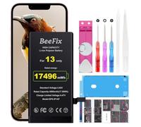 Batterie 4580mAh pour iPhone 13: Haute Capacité 0 Cycle | Compatible avec A2482 A2631 A2634 A2635 A2633,kit complet avec outils et notice