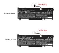 Batterie 4600mAh type BTY-M492 pour MSI Pulse GL66 GL76, WF66 WF76