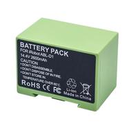 Batterie 4624864 ABL-D1 I7, Compatible avec Les Roomba séries E et I (I7+, 7150, 7550, I3, 3150, I3+, 3550, I4, 4150, I4+), 14,4 V, 2 600 mAh