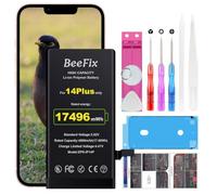 Batterie 4650mAh pour iPhone 14 Pro: Haute capacité 0 Cycle | Compatible avec A2890 A2650 A2889 A2892 A2891, Kit complet avec outils et notice.
