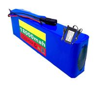 Batterie 4S6P 14,8 V 18 Ah for vélo électrique, avec BMS intégré, Batterie Lithium-ION Rechargeable en PVC, avec Chargeur(T)