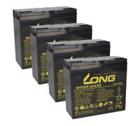 Batterie 4X Kung Long 12V (48V) 24Ah Pour E-Scooter E-Roller E-Mobil