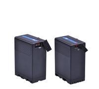 Batterie 5200 MAh BP-U60 BP-U65 BPU60 Et Port De Charge D-Tap/USB, Compatible avec Sony, for PMW-100 PMW-200 PMW-EX1 PMW-EX1R PMW-EX3 PMW-EX260 PMW-EX3R(2 Battery)