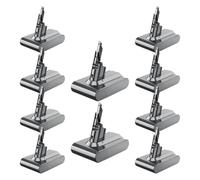 Batterie 6,0 Ah, Compatible For Dyson, Batterie De Remplacement V7 21,6 V, Compatible For Dyson, V7/SV11 Motorhead Pro V7 Trigger V7 Animal For Aspirateur Batterie(10Pcs BAT)