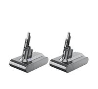 Batterie 6,0 Ah, Compatible For Dyson, Batterie De Remplacement V7 21,6 V, Compatible For Dyson, V7/SV11 Motorhead Pro V7 Trigger V7 Animal For Aspirateur Batterie(2Pcs BAT)