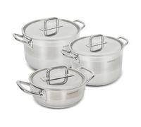 Batterie 6 pièces inox