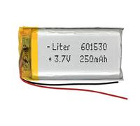 Batterie 601530 LiPo 3.7V 250mAh 0.925Wh 1S 5C Liter Energy Battery pour l'électronique Rechargeable Téléphone Portable Smartwatch GPS - Ne Convient Pas à la Radiocommande 32x15x6mm (250mAh|601530)
