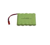 efaso Batterie 6V 400mAh JST mâle Nouvelle version pour Huina 1520/1530/1540