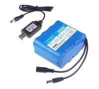 Batterie 7,4 V 24 000 mAh Batterie au lithium haute capacité rechargeable adaptée à la plupart des produits électroniques(24000mAh 1B 1USB)