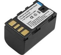 Batterie 7.4V 1600mAh pour Caméscope JVC GC-PX10 Compatible BN-VF815U Avizar Noir Noir
