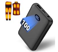 Batterie 7.4V 2A 10000mAh pour Gilet Chauffant - Power Bank de Remplacement pour Veste, Manteau, Pantalon et sous-Vêtement Chauffants