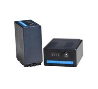 Batterie 7800 MAh for VW-VBG6 VW-VBG6GK, Compatible avec Panasonic, Notamment for AG-AC7 AF100 AF105 AC130 AC160 HMR10 HSC1U(2 Battery)