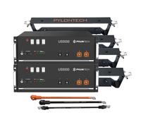 Batterie 9,6 kWh LiFePO4 mémoire batterie 48 V 2 pcs BMS intégré US5000...