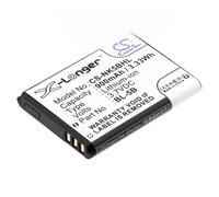 Batterie 900mAh BL-5B BL-5V BTA002 PX-8268 Pour MAXCOM MM131