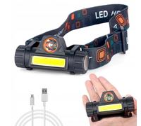 Batterie à tête de 1200mAh lampe à torchis à LED avec aimant