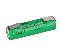 Batterie AA Mignon 1,2 V 1600 mAh NiMH avec cosse à souder U rechargeable + faible auto-décharge